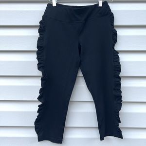 Calvin Klein Ruffled Capris